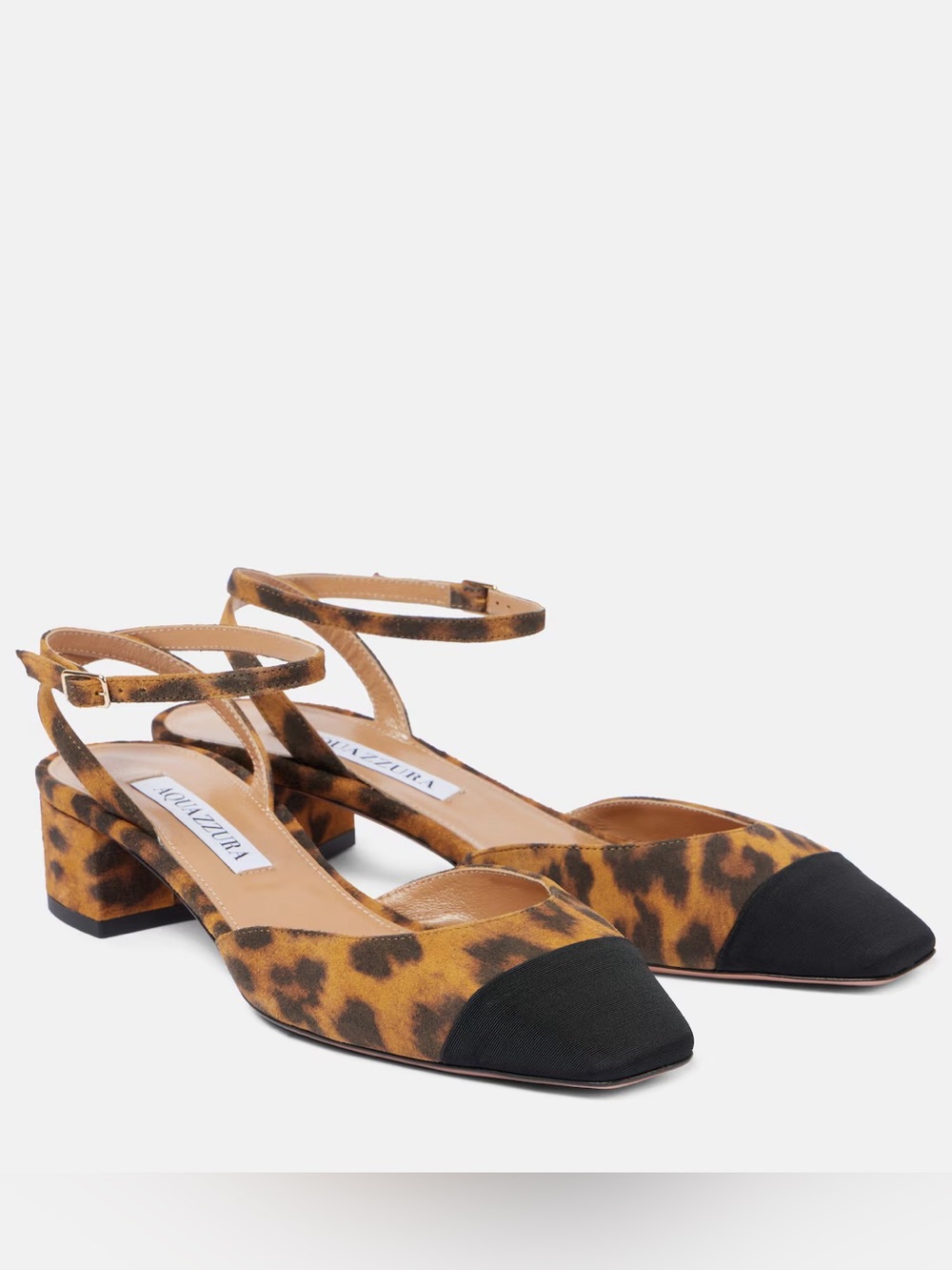 Aquazzura French Flirt Animal Print Heels